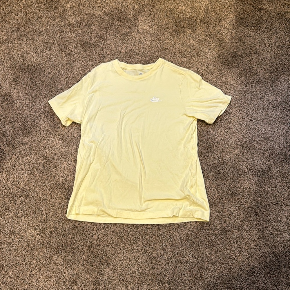 light yellow Nike T-shirt